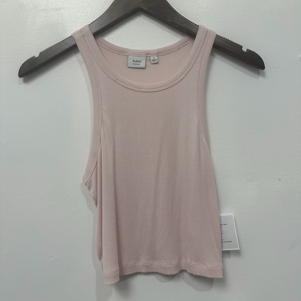 aritzia sunday best ribbed tank